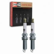 2 pc Champion 9410 Iridium Spark Plugs for 22401-CK81B PLZKAR6A11 REA12WMPB4 Ignition Wire Secondary Fits select: 2020-2022 TOYOTA RAV4, 2018-2022 TOYOTA CAMRY