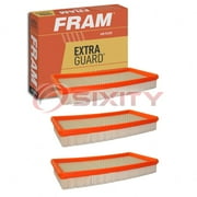 3 pc FRAM CA7421 Extra Guard Air Filters for 17220-PY3-000 33-2089 604 094 0604 A27698 A3000C AF7941 Intake Inlet Manifold Fuel Delivery Filters