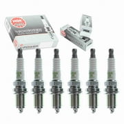 6 pc NGK 7990 V-Power Spark Plugs for FR7KCU K20-U K20-U11 Ignition Wire Secondary Fits select: 1996-2001 TOYOTA CAMRY, 2000-2004 TOYOTA TUNDRA