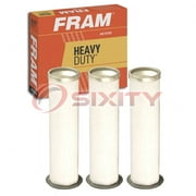 3 pc FRAM CA2557SY Heavy Duty Air Filters for 3I-0962 70355N A929C AE3717 AF847 CA3472 CA971 Intake Inlet Manifold Fuel Delivery Filters