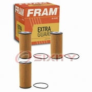 3 pc FRAM CH11784 Extra Guard Engine Oil Filters for 1275811-6 E15HD58 HF7923 L665 LF522 P837 PF2250G Oil Change Lubricant Filters Fits select: 2018-2023 VOLKSWAGEN TIGUAN, 2018-2023 AUDI Q5