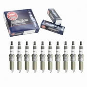 10 pc NGK 2313 Iridium IX Spark Plugs for 4482 9654 HR9SII330X Ignition Wire Secondary Fits select: 2003-2008 DODGE RAM 1500, 2001-2010 CHRYSLER PT CRUISER
