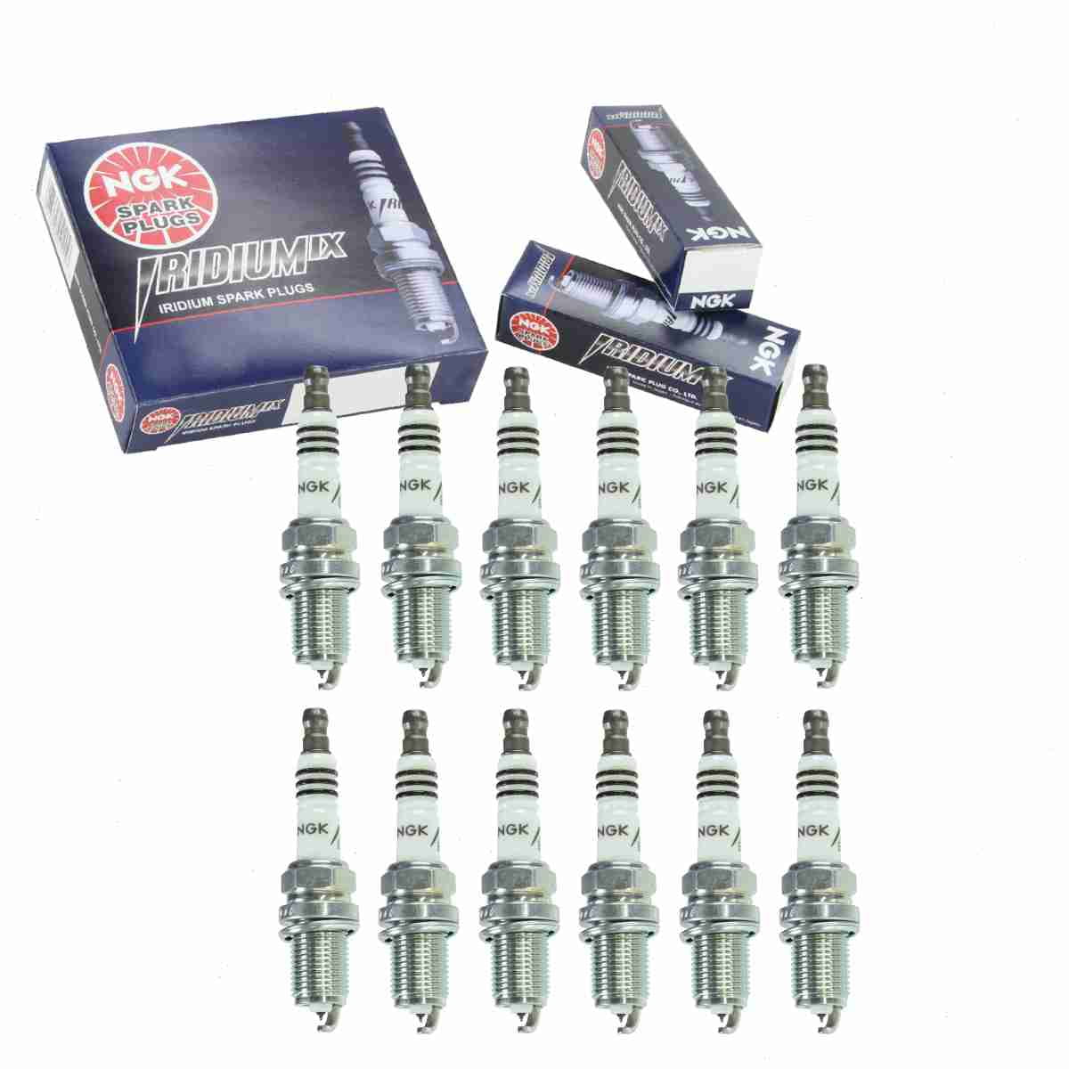 12 pc NGK Iridium IX Spark Plugs Mercedes-Benz E320 3.2L V6 1998-2005