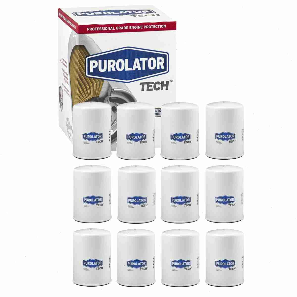 12 pc Purolator TECH TL35399 Engine Oil Filters for 05745882 27202 37202 47202 57202 5745882 61857202 67202 7202 84202 88917036 97214983 AL9100 B1441 C5399 CF524 CF524AP COS9100 EAO52 FP9100 FPS9100