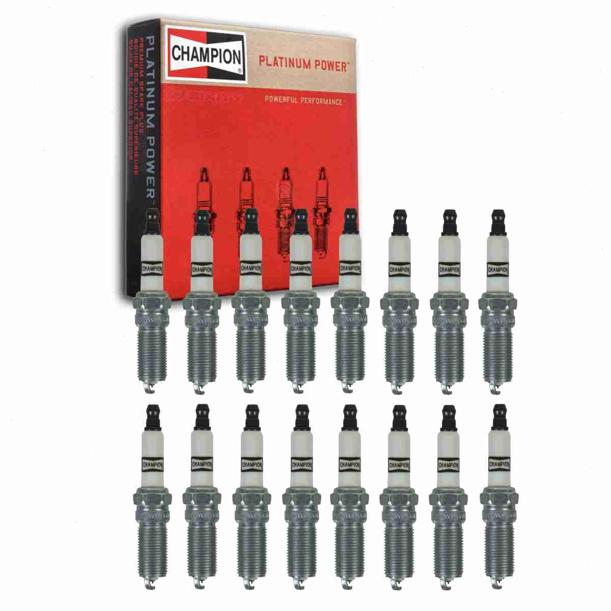 16 pc Champion Platinum Spark Plugs Ford F-250 Super Duty 6.2L V8 2011-2020