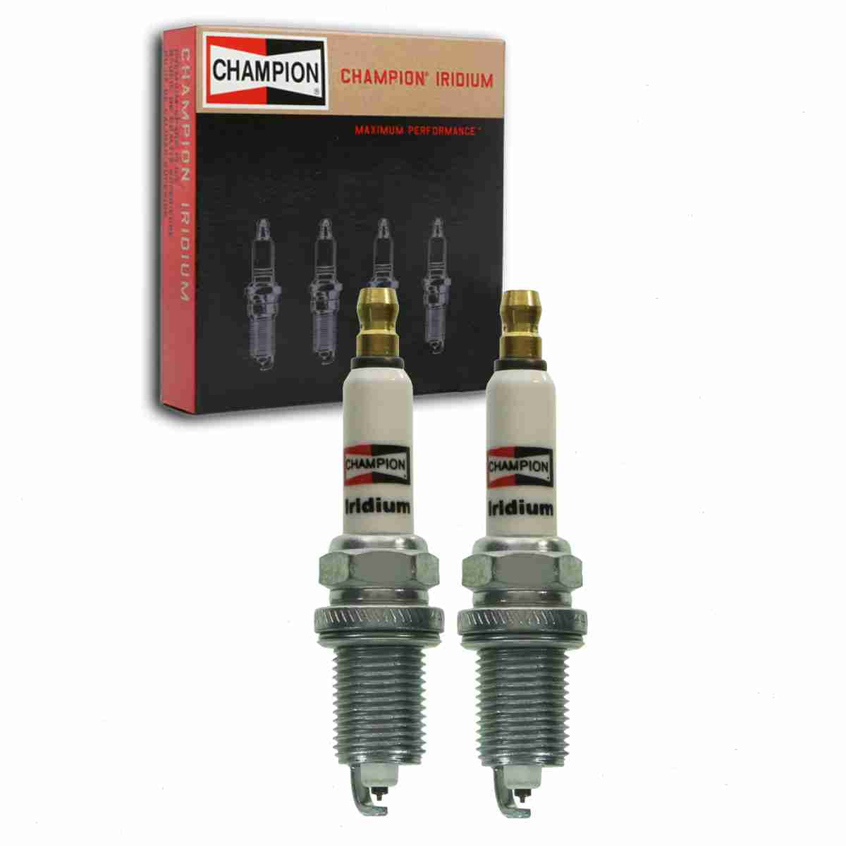 2 pc Champion 9013 Iridium Spark Plugs for RC10WMPB3 Ignition Wire Secondary Fits select: 2004-2006 TOYOTA SCION, 2001-2004 TOYOTA SEQUOIA