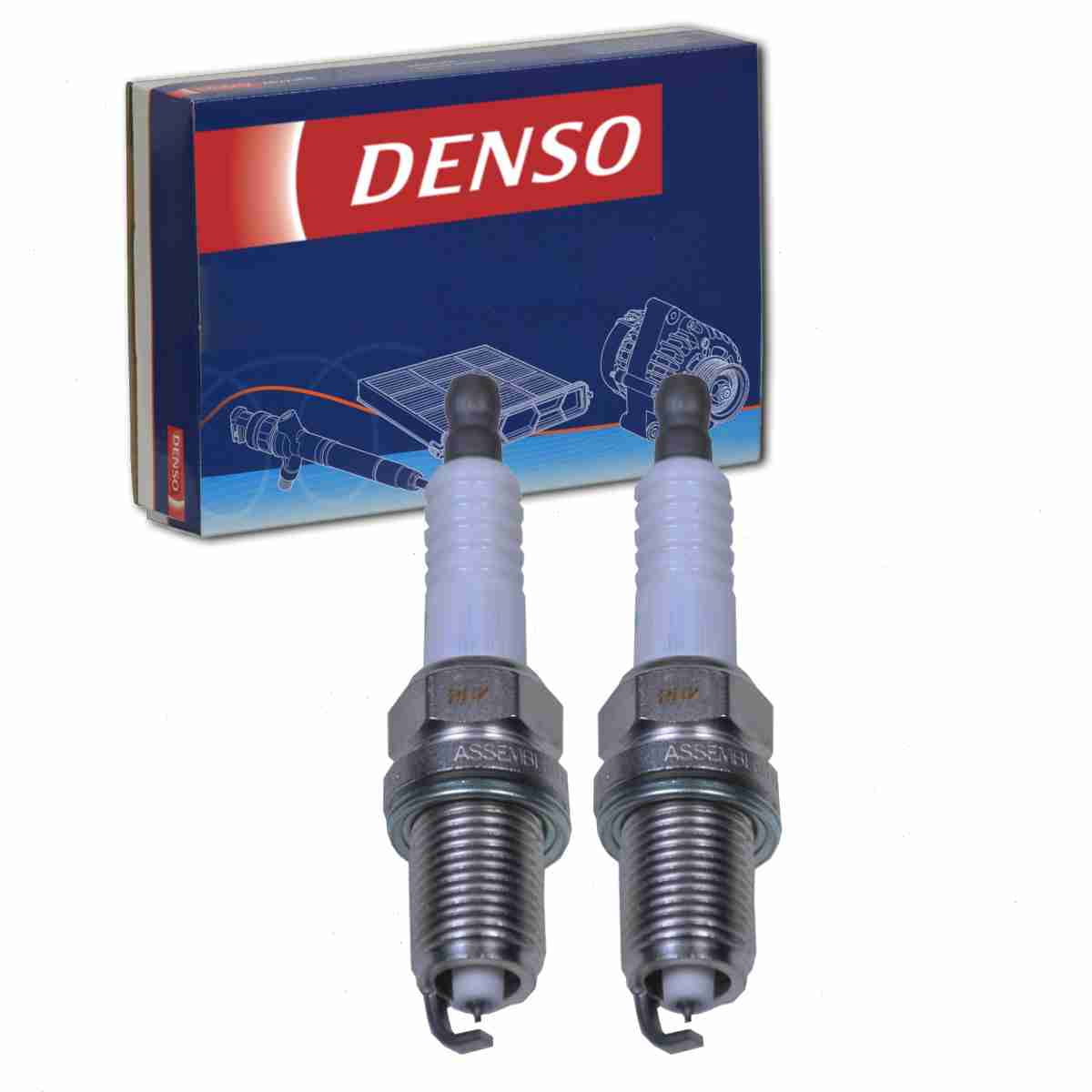 2 pc DENSO 3297 Spark Plugs for 11109-86Z20 19185432 22401-1P116 22401-40P16 22401-40P66 22401-97E16 22401-97E66 30731383-0 5159 713AA 88969636 88969637 90080-91180 90080-91181 90919-01178