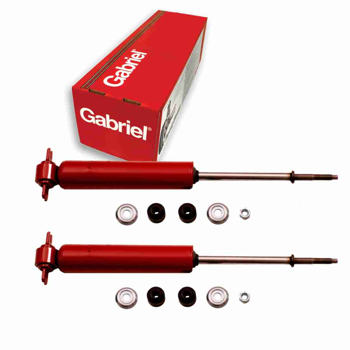 2 pc Gabriel 81750 Guardian Shock Absorbers for Spring Strut Steering Suspension Shocks Struts Fits select: 1982-2003 CHEVROLET S TRUCK S10, 1995-2005 CHEVROLET BLAZER