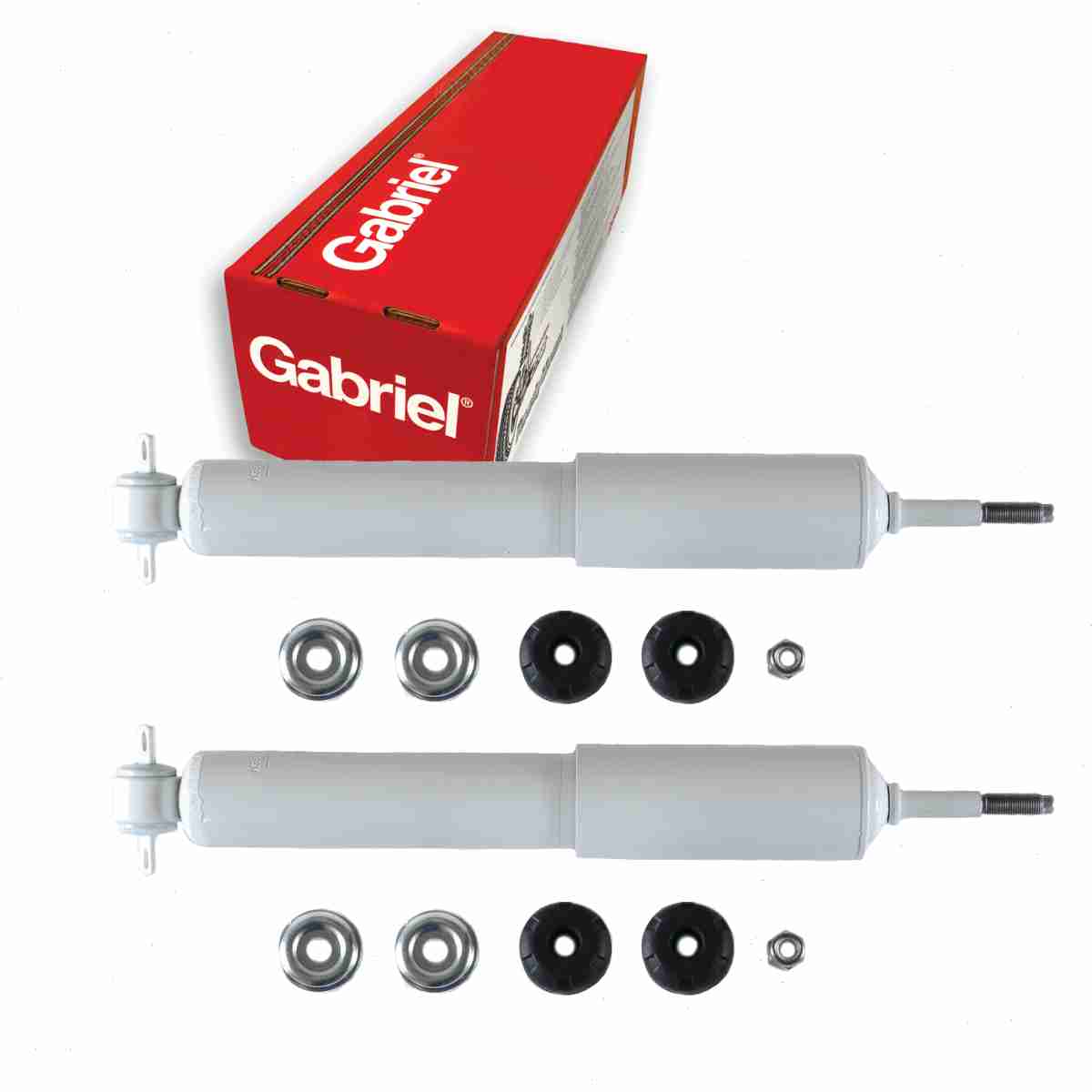 2 pc Gabriel G63714 Ultra Shock Absorbers for Spring Strut Steering Suspension Shocks Struts