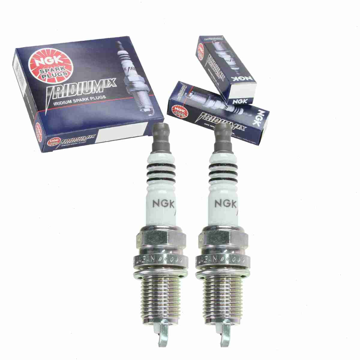 2 pc NGK 6441 Iridium IX Spark Plugs for 1UNH-18-110 4701 5357 5358 9603 9604 9664 9803 9803S 999-06910-X9-020 BY481-ZFR6F FR7KII33X FR7LII33X FR8KII332X IK16L IK16TT IK20L MZ602069 XP5224 Ignition