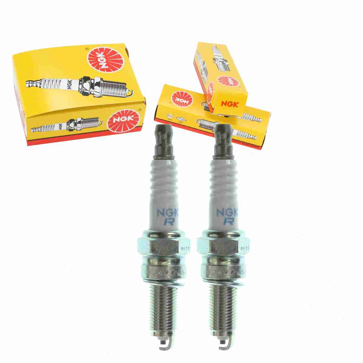 2 pc NGK 6508 Standard Spark Plugs for 92070-0021 Ignition Wire Secondary