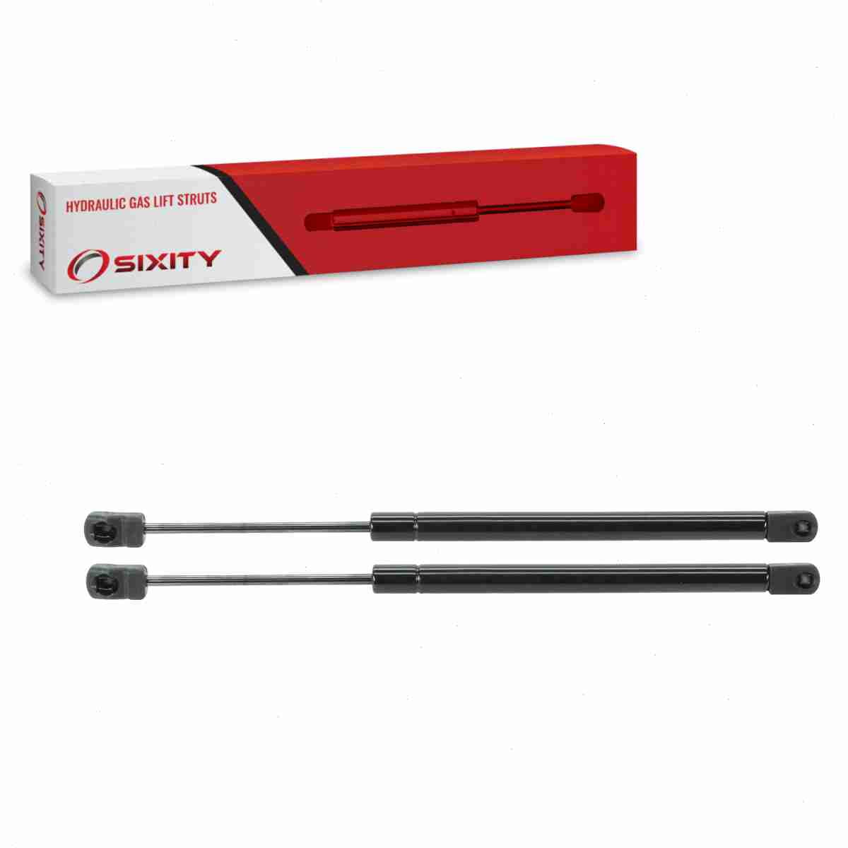 2 pc Sixity Hood Lift Support Struts Ford F-150 Heritage 2004 - Gas Springs Shocks Props Arms Rods Dampers