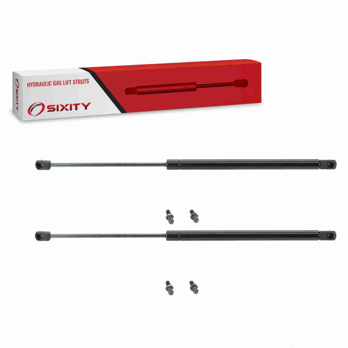 2 pc Sixity Lift Supports Struts SG314044 819-6270 6104 55394323AA 55394322AA - Gas Springs Shocks Props Arms Rods Dampers