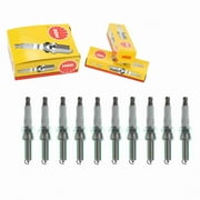 10 pc NGK 1643 Standard Spark Plugs for 445 94701-00429 94702-00429 94709-00429 RER8MC YR7SES YR8SEU Ignition Wire Secondary Fits select: 2010-2011 KIA SOUL