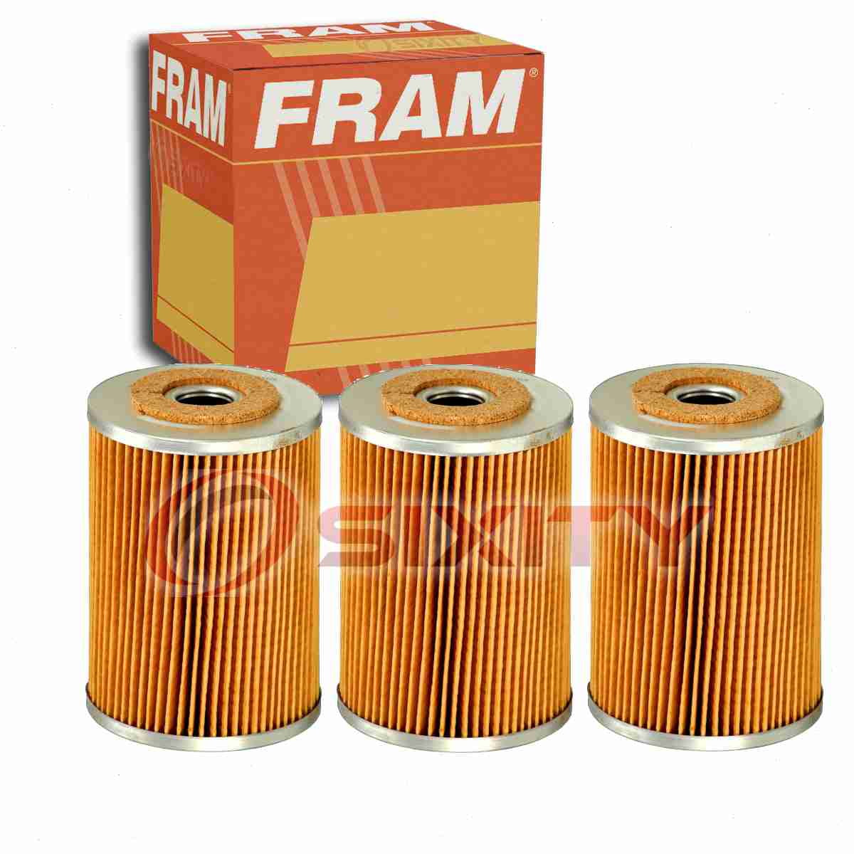 3 pc FRAM CS1133PL Fuel Water Separator Filters for 3004473C91 33991 P1226 T198 TF276 TF500 Air Delivery Filters