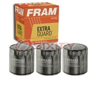 3 pc FRAM PH6100 Extra Guard Engine Oil Filters for W-475 WC3 WD-7475 WF12 WF2015 Oil Change Lubricant Filters