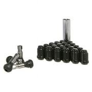 West Coast Wheel Accessories DPC55012SB 0.5 mm Spline Closed with 5 Lug Nut Kit
