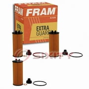 3 pc FRAM CH11885 Extra Guard Engine Oil Filters for 001 9727 V001 041-0819 059 198 405 LF650 WL10008 WP975 Oil Change Lubricant Filters Fits select: 2016-2019 BMW X1, 2014-2023 MINI COOPER