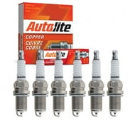 6 pc Autolite Copper Core Spark Plugs Honda Odyssey 3.5L V6 1999-2010