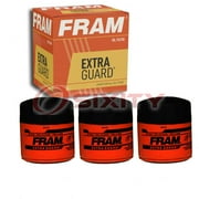 3 pc FRAM PH12060 Extra Guard Engine Oil Filters for 51036 72210 A13 AL3980 LF493 PF52 Oil Change Lubricant Filters