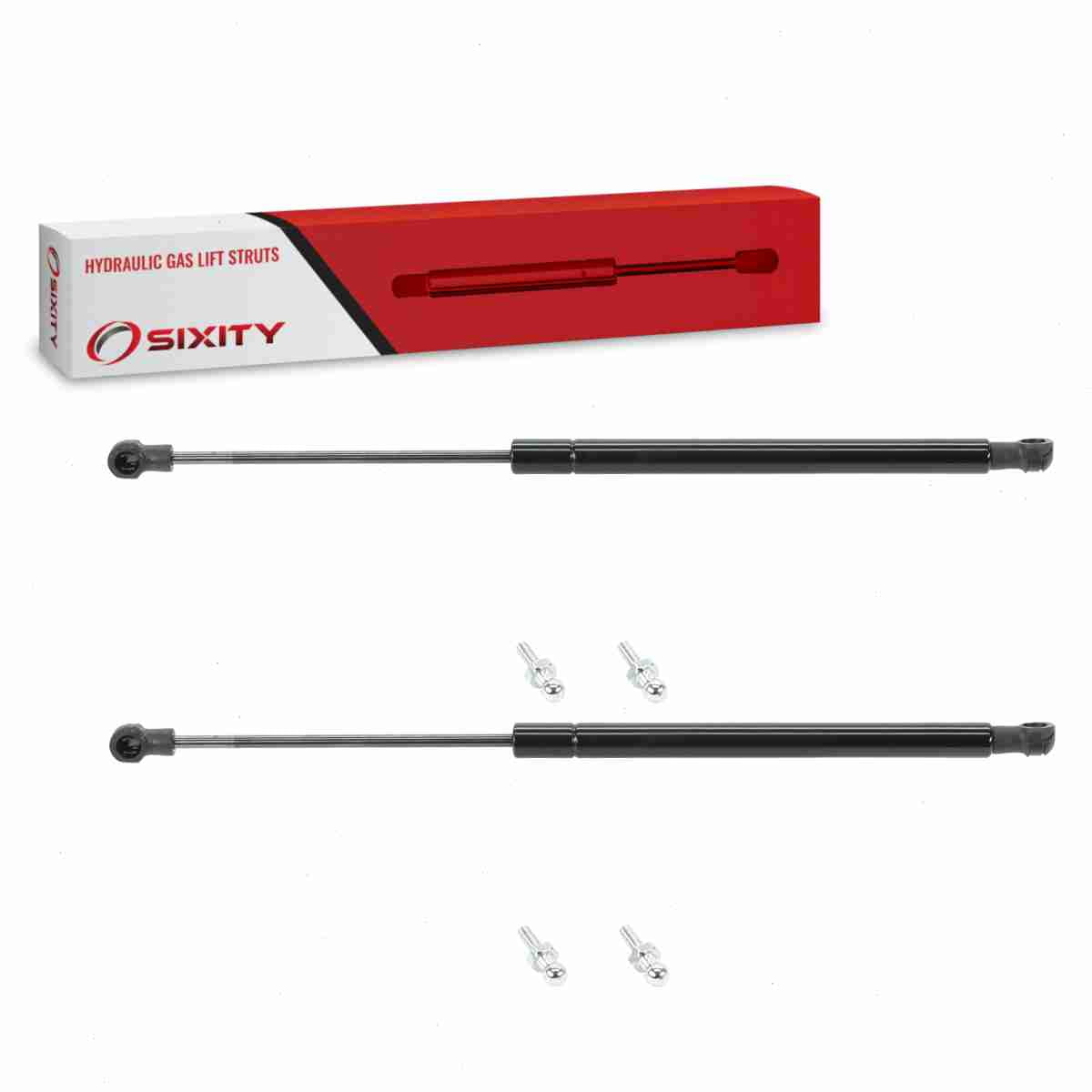 2 pc Sixity Back Glass Lift Support Struts Jeep Grand Cherokee 1999-2004 - Gas Springs Shocks Props Arms Rods Dampers