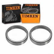 2 pc Timken LM603012 Bearing Racess for 159286WA 3172566 3723569 3867896 9418391 BT603012LM D9AZ4222A F3LW4222A1A KLM603012 Multifunction Terms Undercar