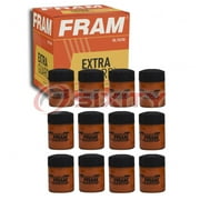 12 pc FRAM PH5 Extra Guard Engine Oil Filters for 19210338 85522MP BD7029 LF3849 PF61F Oil Change Lubricant Filters Fits select: 1995-2000 CHEVROLET TAHOE, 1988-2000 CHEVROLET GMT-400