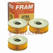 3 pc FRAM CH6002 Extra Guard Engine Oil Filters for 376-2578 E422KP02 D168 FS19869 L10085 LF396F PF7986 Oil Change Lubricant Filters