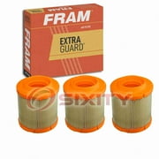 3 pc FRAM CA8805 Extra Guard Air Filters for 1F70-23-603 2L2Z-9601-AC A35367 AF1208 ALA-1902 PA4160 Intake Inlet Manifold Fuel Delivery Filters