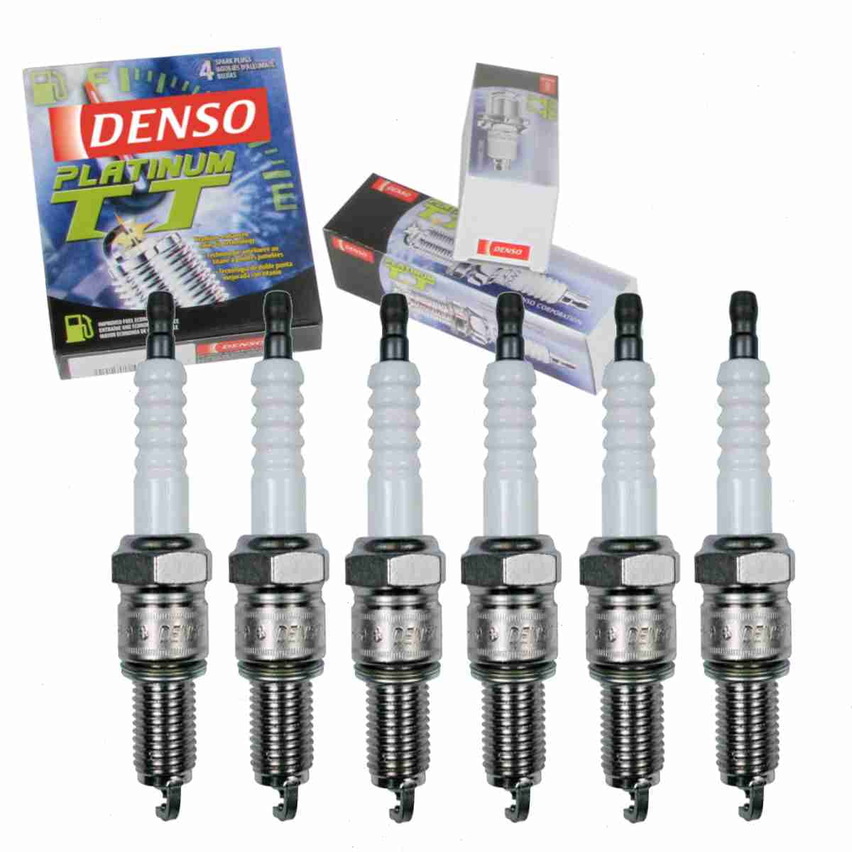 6 pc DENSO Platinum TT Spark Plugs Dodge Grand Caravan 3.0L 3.3L 3.8L V6 1988-2000