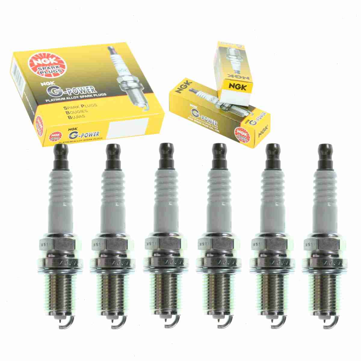 6 pc NGK G-Power Spark Plugs Kia Optima 2.5L 2.7L V6 2001-2006