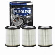 3 pc Purolator BOSS PBL25609 Engine Oil Filters for Oil Change Lubricant Filters Fits select: 2010-2023 TOYOTA 4RUNNER, 2006-2023 LEXUS IS
