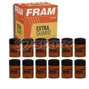 12 pc FRAM PH3980 Extra Guard Engine Oil Filters for 51791MP 84182MP Oil Change Lubricant Filters Fits select: 1988-2000 CHEVROLET GMT-400, 1995-2000 CHEVROLET TAHOE