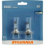 Sylvania H7 Basic Halogen Bulb, Pack of 2