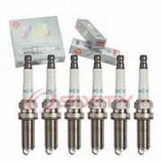 6 pc NGK 96372 Laser Iridium Spark Plugs for Ignition Wire Secondary
