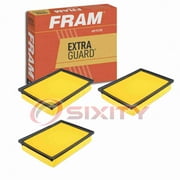 3 pc FRAM CA10835 Extra Guard Air Filters for 17801-21060 33-2485 A36120 AF5216 ALA-8692/50 VA-344 WAF5216 Intake Inlet Manifold Fuel Delivery Filters Fits select: 2010-2023 TOYOTA 4RUNNER