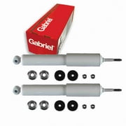 2 pc Gabriel G63716 Ultra Shock Absorbers for Spring Strut Steering Suspension Shocks Struts Fits select: 1997-2003 FORD F150, 1997-2002 FORD EXPEDITION