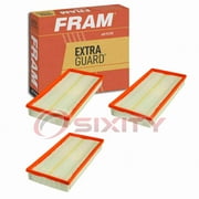 3 pc FRAM CA8602 Extra Guard Air Filters for 17220-RDJ-J00 42105 6569 87105 A3001C A65351 AF1160 AF7988 AF7998 MR404849 Intake Inlet Manifold Fuel Delivery Filters