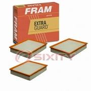 3 pc FRAM CA8755A Extra Guard Air Filters for 3C3Z-9601-BA 42034 93261 A2991C AF2397 AF26152 C2Z 15037 P537716 PZA-265 SA9513 Intake Inlet Manifold Fuel Delivery Filters