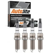 4 pc Autolite Double Platinum Spark Plugs Kia Rio 1.6L L4 2012-2017