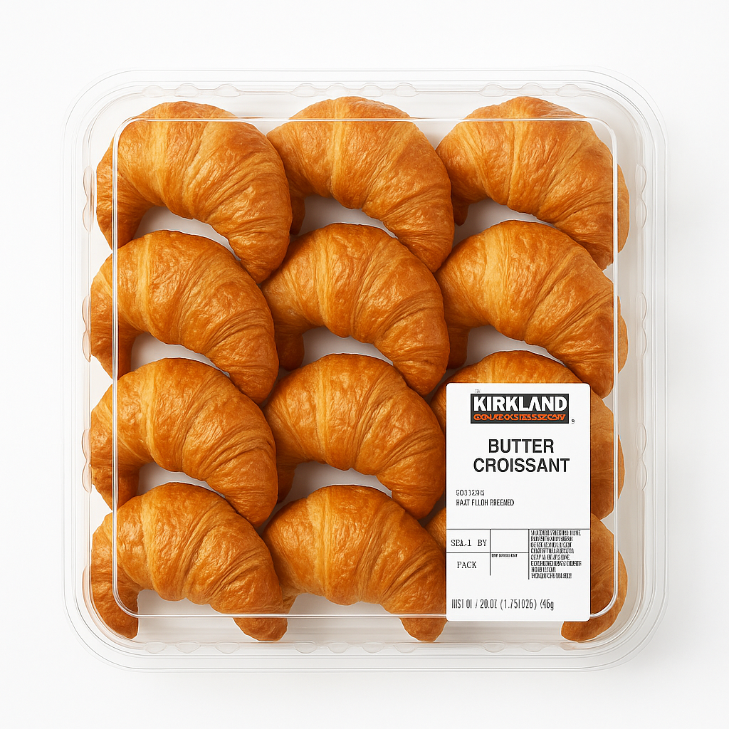 Kirkland Signature Butter Croissants, 12-count