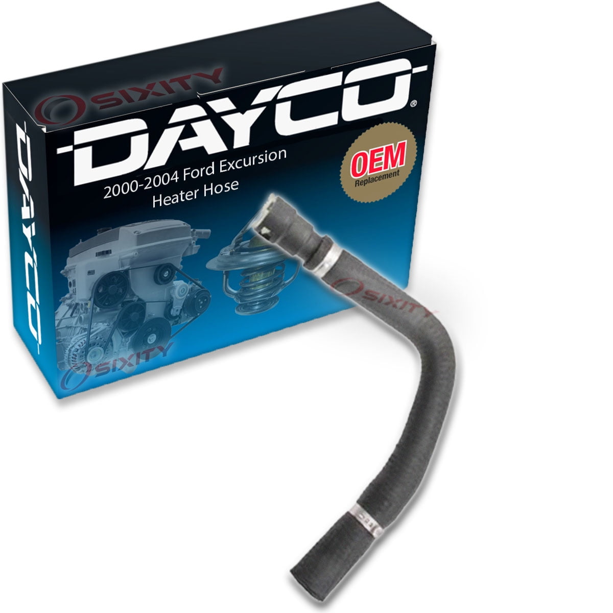 Dayco Heater Inlet HVAC Heater Hose Ford Excursion 5.4L 6.8L V10 V8 2000-2004