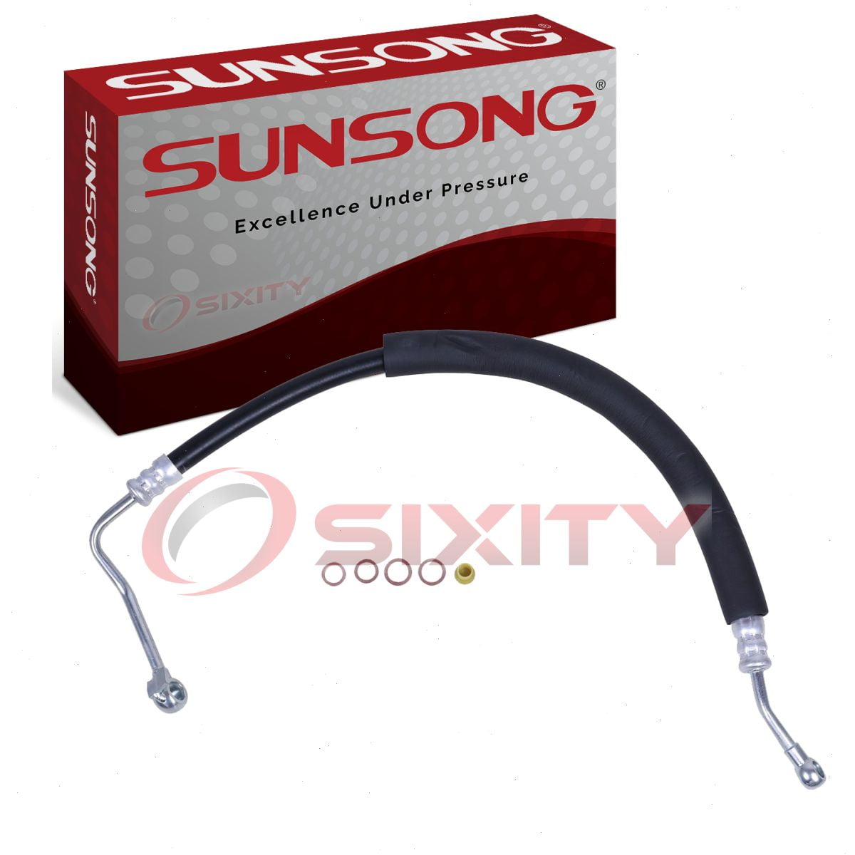 Sunsong Power Steering Pressure Line Hose Suzuki XL-7 2002-2006