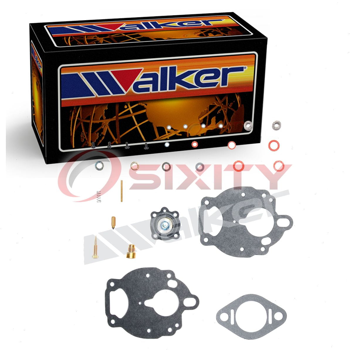 Walker Products 778-611 Carburetor Repair Kit 103333 11-1361 118711 118712 12076 1308 1317155 13358 13486 13501 13502 13520 13521 13596 13628 13630 13631 13641 13644 13652 13683 13700