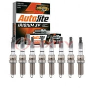 8 pc Autolite Iridium XP XP5682 Spark Plugs for Ignition Wire Secondary Fits select: 2015-2021 HONDA CR-V, 2013-2021 HONDA ACCORD