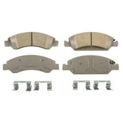 Wagner ThermoQuiet QC1363 Ceramic Disc Brake Pad Set Fits select: 2008-2019 CHEVROLET SILVERADO, 2008-2019 GMC SIERRA