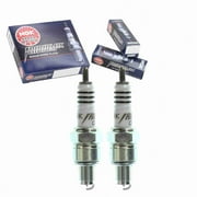 2 pc NGK 7120 Iridium IX Spark Plugs for 90793-20169 Ignition Wire Secondary