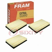 3 pc FRAM CA9401 Extra Guard Air Filters for A614C AF1823K AF2014 AFR-81823K CFA1135 MA9332 PA2944-FN S236468 SBA314531127 Intake Inlet Manifold Fuel Delivery Filters