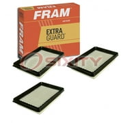 3 pc FRAM CA8010 Extra Guard Air Filters for 28113-37101 6792554 A2052C AF1070 AF7959 LA1396 Intake Inlet Manifold Fuel Delivery Filters Fits select: 1993-1997 GEO PRIZM