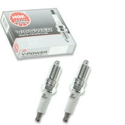 2 pc NGK 3754 V-Power Spark Plugs for 15 15C2 15S 167-0272 1835044T 1835182T 2R44LTSM 3851868 401 401C2 401S 408 5245 5245BP 5245DP2 5613611 7589 7989 909 AGSF33C AGSF52C AGSF52CF4 AWSF42 AWSF42C